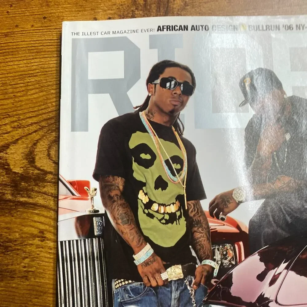 RIDES Magazine November 2006 LIL WAYNE & Baby Family Jewels
